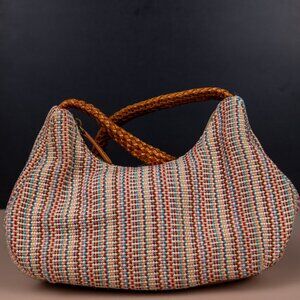 Fossil Multicolor woven shoulder bag